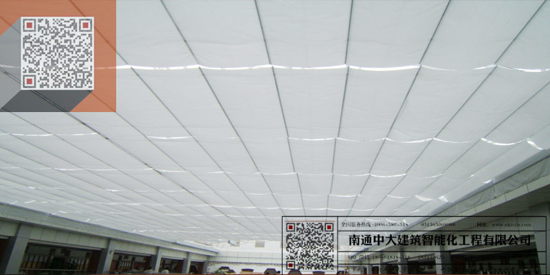 东丽新业广场顶部遮阳